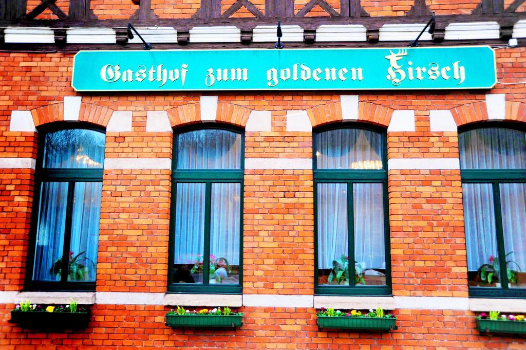 Hotel Zum Goldenen Hirsch Sankt Kilian Kültér fotó